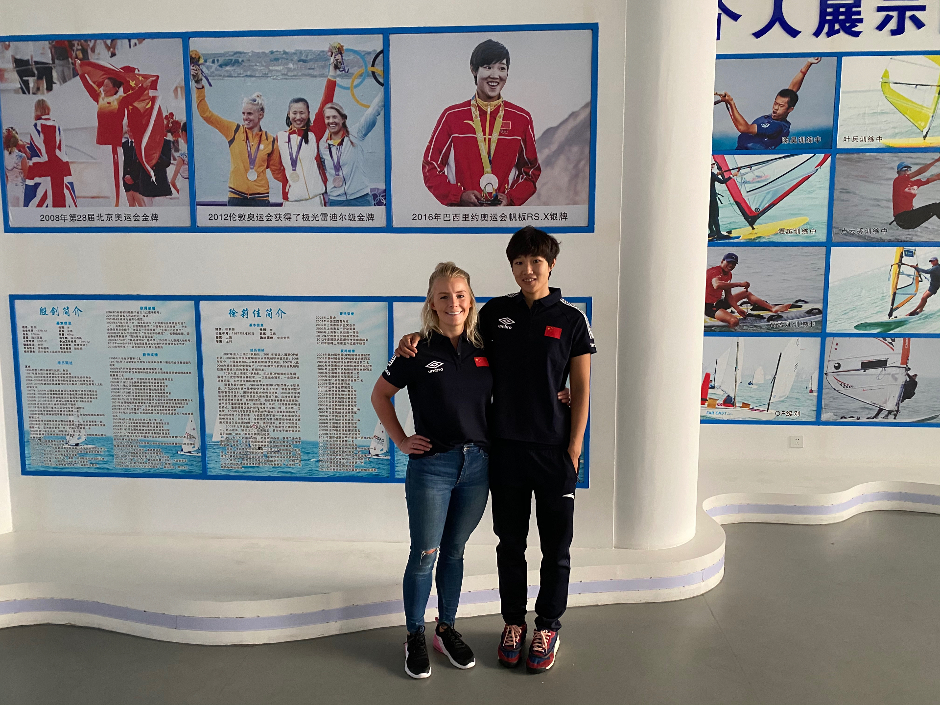 Working with Olympic Silver Medalist Peina Chen (China) for Tokyo Olympics 2021.